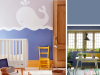 Little Greene - Pale Lupin 278 als lambrisering en op een muur binnen
