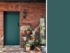 Little Greene - Goblin 311 op een deur toegepast 