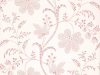Licht roze bloemenbehang Bedford Square - Hellebore van Little Greene