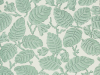 Beech Nut - Rubine behang met mintgroene bladeren van Little Greene