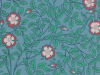 Briar Rose - Marine Blue behang van Little Greene
