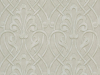 Brook Street - Palazzo behang met een klassiek patroon in een beige uitvoering van Little Greene