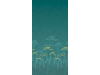 Patroon Achillea - Aurora behang van Little Greene 156x325 cm