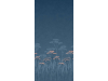Little Greene Achillea - Nighttide patroonherhaling 156x325 cm 