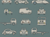 Little Greene behang Road Trip Pleat