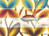 Little Greene Starflower - Peacock