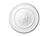 Elegant plafondornament met bloemvorm