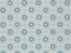 Blauw bloemen behang met jaren 70 uitstraling Ditsy Block - Bone China Blue