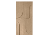 Maeven Art akoestische 3D panelen Maya I - Sand (set van 2)