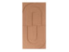 Maeven Art akoestische 3D panelen Maya VII - Cognac (set van 2)