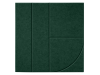 Maeven Art akoestisch paneel Sadé VIII - Deep Green