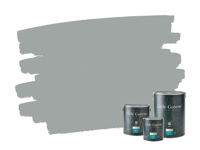 Little Greene Bone China Blue 107 Intelligent Satin