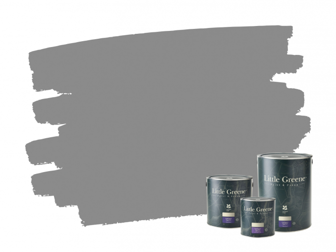 Little Greene Mid Lead Colour 114 Intelligent Eggshell