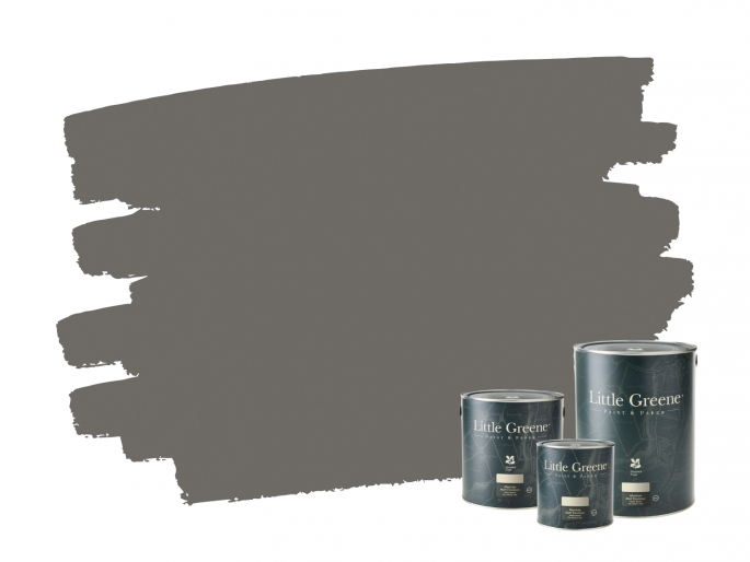 Little Greene Dark Lead Colour 118 Absolute Matt Emulsion