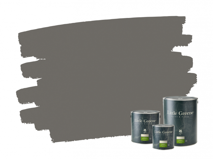 Little Greene Dark Lead Colour 118 Intelligent Matt Emulsion