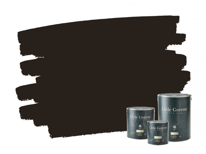 Little Greene Chocolate Colour 124 Absolute Matt Emulsion