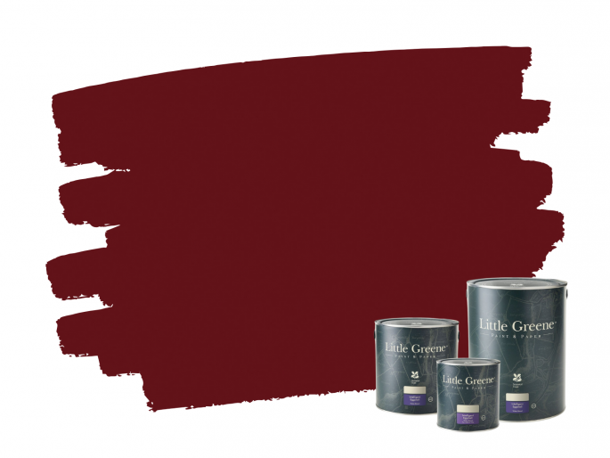 Little Greene Baked Cherry 14 Intelligent Eggshell