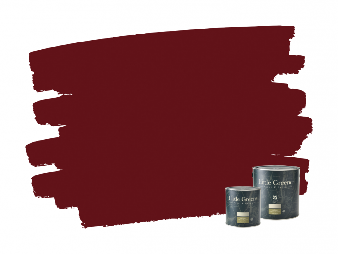 Little Greene Intelligent Exterior Eggshell - Baked Cherry 14