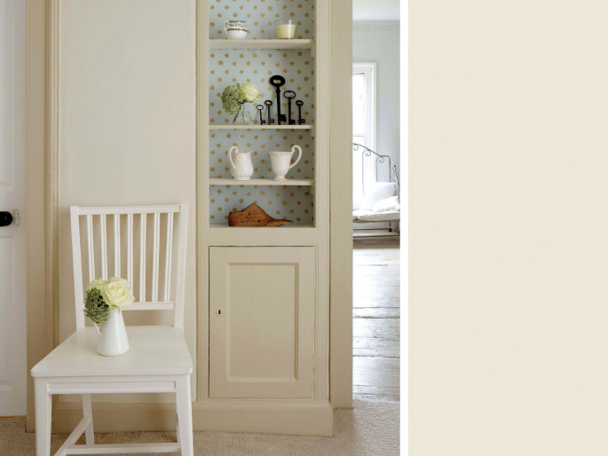 Little Greene - Clay Pale 152 op inbouwkast
