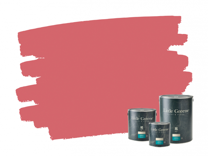 Little Greene Carmine 189 Intelligent Satin