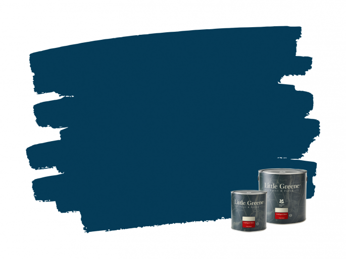 Little Greene Intelligent Gloss - Deep Space Blue 207
