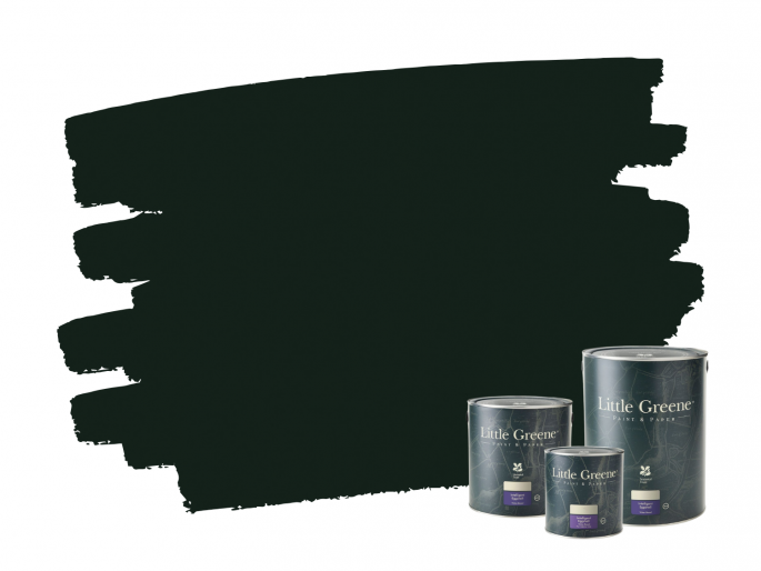 Little Greene Obsidian Green 216 Intelligent Eggshell