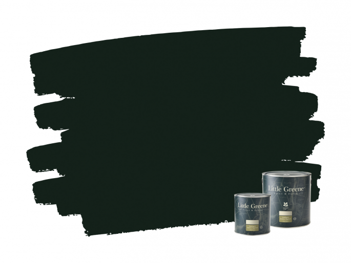 Little Greene Intelligent Exterior Eggshell - Obsidian Green 216