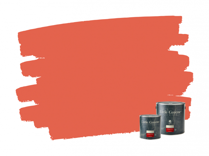 Little Greene Intelligent Gloss - Orange Aurora 21