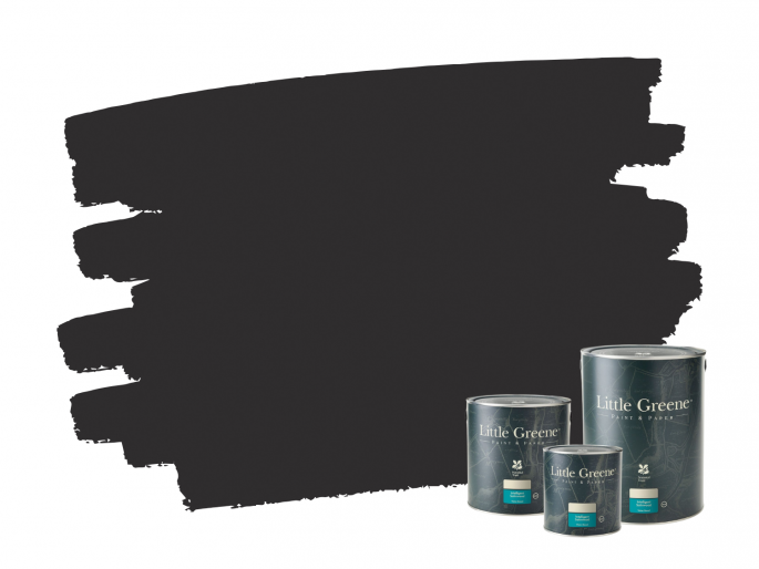 Little Greene Lamp Black 228 Intelligent Satin
