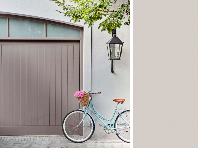Little Greene - Rubine Ashes 243 op de wand
