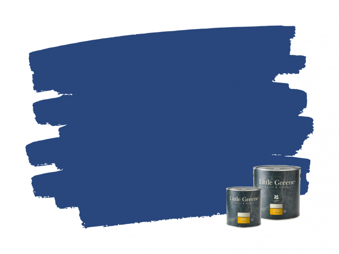 Little Greene Intelligent Floor Paint - Smalt 255