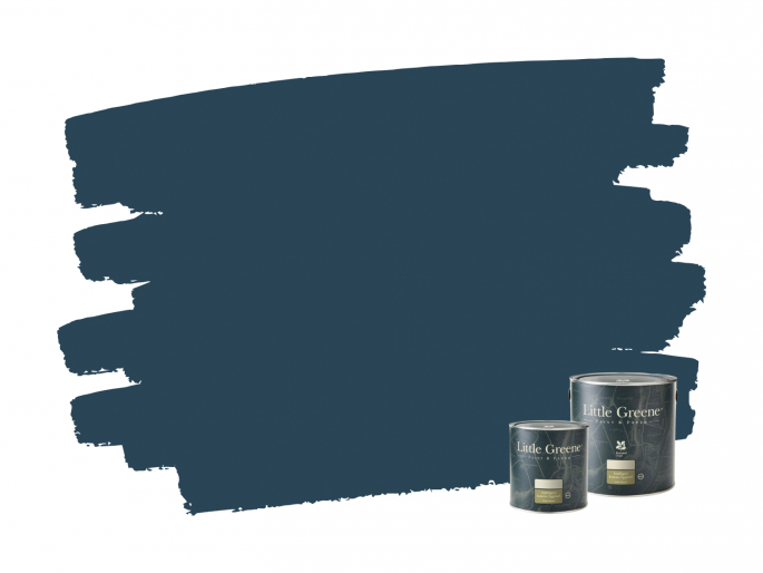 Little Greene Intelligent Exterior Eggshell - Royal Navy 257