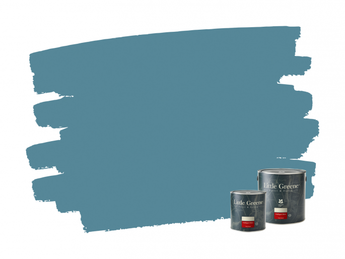 Little Greene Intelligent Gloss - Air Force Blue 260