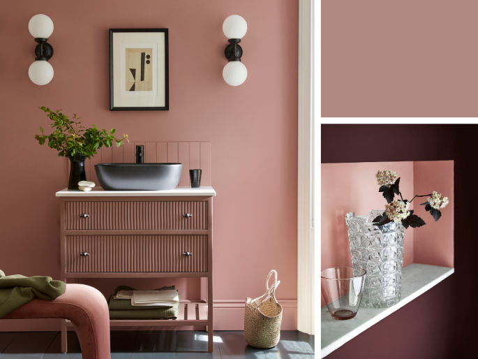 Little Greene - Blush 267 in het interieur