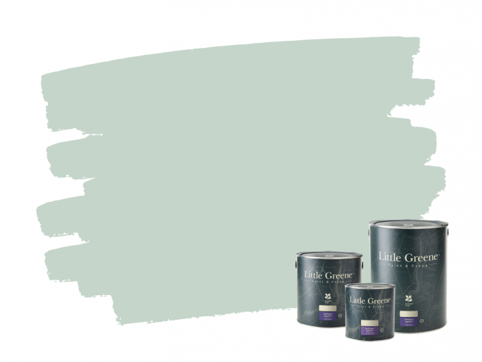Little Greene Aquamarine Mid 284 Intelligent Eggshell