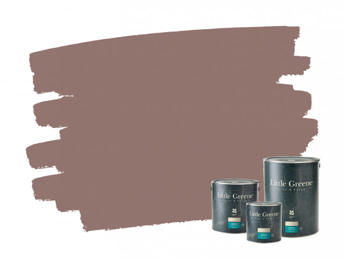 Little Greene Nether Red 315 Intelligent Satin