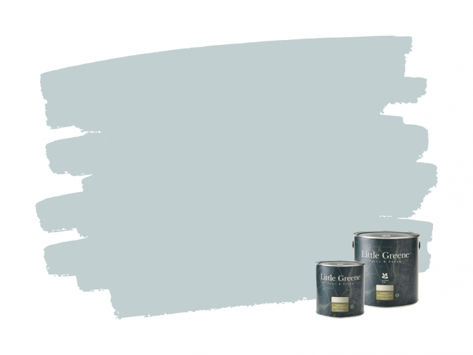 Little Greene Intelligent Exterior Eggshell - Bone China Blue Faint 325