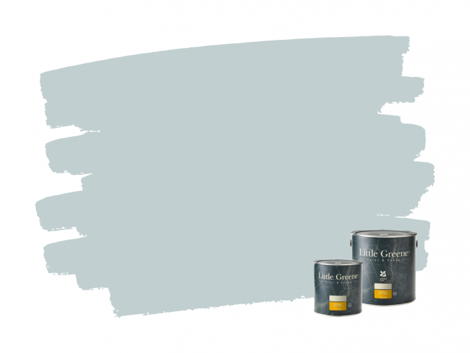 Little Greene Intelligent Floor Paint - Bone China Blue Faint 325
