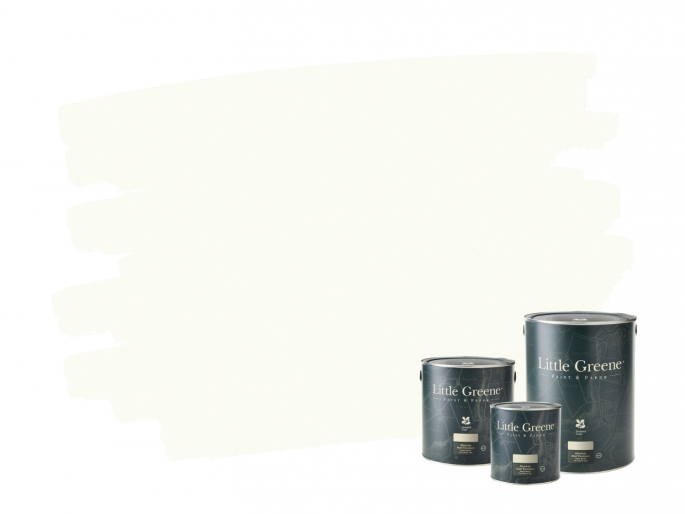 Little Greene Silent White Pale 328 Absolute Matt Emulsion