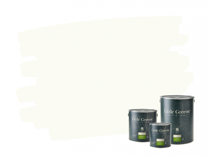 Little Greene Silent White Pale 328 Intelligent Matt Emulsion
