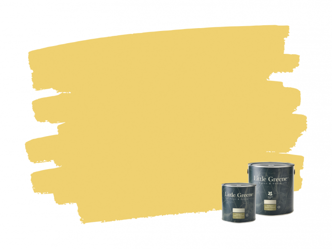 Little Greene Intelligent Exterior Eggshell - Indian Yellow 335