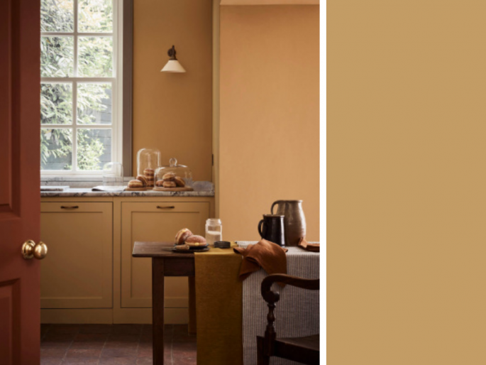Little Greene - Bombolone 339 op keukenkasten