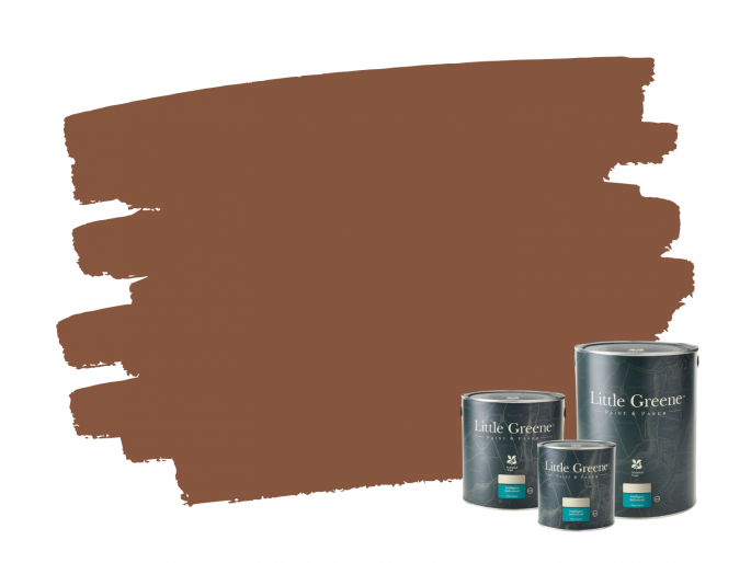 Little Greene Muscovado 343 Intelligent Satin
