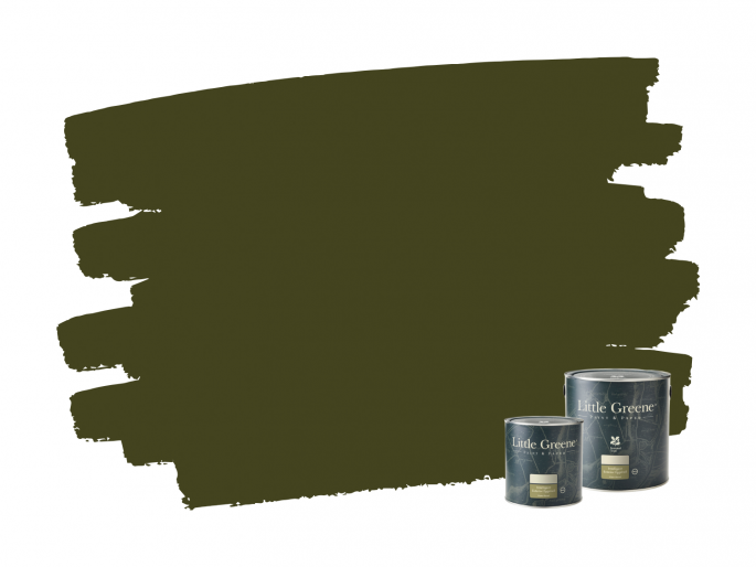 Little Greene Intelligent Exterior Eggshell - Olive Colour 72