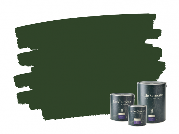 Little Greene Dark Brunswick Green 88 Intelligent Eggshell