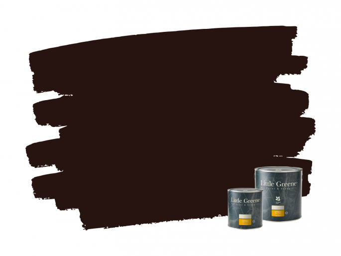Little Greene Intelligent Floor Paint - Purple Brown 8