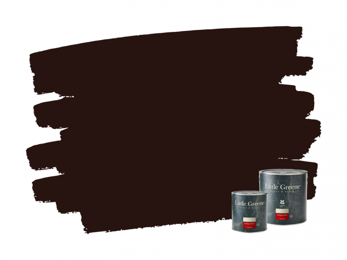 Little Greene Intelligent Gloss - Purple Brown 8