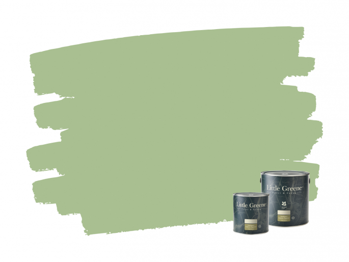 Little Greene Intelligent Exterior Eggshell - Pea Green 91