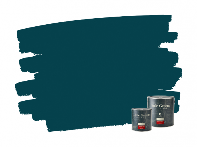 Little Greene Intelligent Gloss - Marine Blue 95
