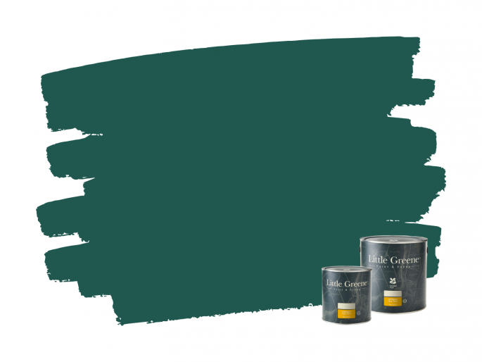 Little Greene Intelligent Floor Paint - Mid Azure Green 96